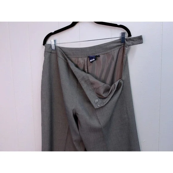 Jones Wear Gray Dress Pants Career Business Casual‎ Trousers - Picture 5 of 6